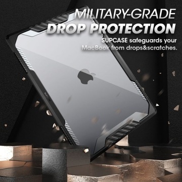 Чехол APPLE MACBOOK AIR 15.3 2023 Supcase Unicorn Beetle черный