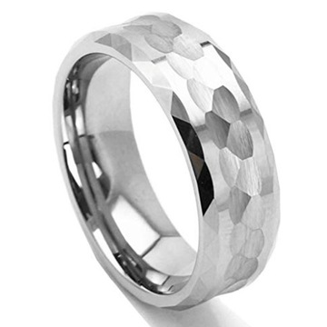 СЕРЕБРЯНОЕ КОЛЬЦО ОБРУЧАЛЬНОЕ КОЛЬЦО СТАЛЬ 316L 19