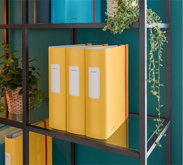 LEITZ BINDER 180° ACTIVE COSY A4/80 MM ЖЕЛТЫЙ