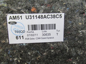 фото thumb №7, Оббивка боковина багажника grand c-max mk2 2011 r