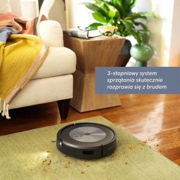 Robot Odkurzający Sprzątający iRobot Roomba j7+ Stacja Czyszcząca ZESTAW
