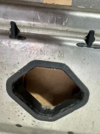 фото thumb №10, Стена перегородочная задняя, задняя, защита mercedes s klasa w222 короткий