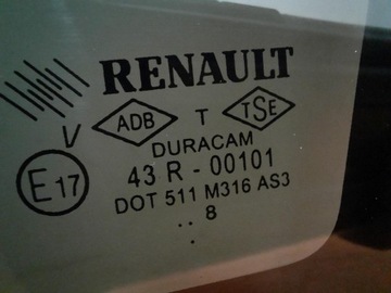 фото thumb №5, Renault clio iv 12-20 универсал стекло кузовная зад правая задняя 43r-00101