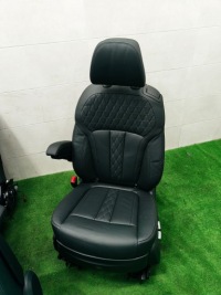 фото thumb №7, Bmw x7 g07 lci середина обивка сиденья заднее сиденье обшивки туннель кожа