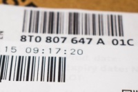 Audi a5 8t3 бампер передний нижний средний решётка радиатора 8t0807647a01c оригинальный Недорого, фото thumb