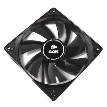3x AAB SUPER SILENT R12 БЕСШУМНЫЙ ОХЛАЖДАЮЩИЙ ВЕНТИЛЯТОР 12 В 3-PIN MOLEX 9 дБ