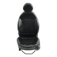 фото thumb №1, Mini r56 сидіння sport лівий перед шкіра punch czarna карбон black