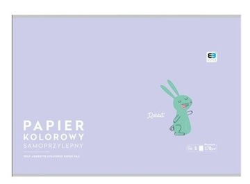 B4 B&B PASTEL WZ 1 блокнот из цветной бумаги