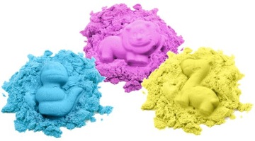 BibiMoon Kinetic Sand 3кг НАБОР ПЕСОЧНЫХ ФОРМ