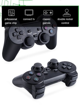 4K ТЕЛЕВИЗОР ИГРОВАЯ РЕТРО КОНСОЛЬ 2 PADS-Flash 64G