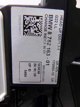 фото thumb №6, Bmw g22 g23 дисплей проекційний дисплей 8782163