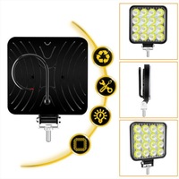 фото thumb №9, Лампа робоча 16 led протитуманна фара 48w 12v 24v світлодіодна