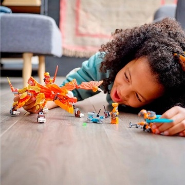 LEGO NINJAGO 71762 ОГНЕННЫЙ ДРАКОН КАЙЯ ЭВО