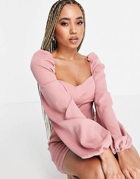 MISSGUIDED КОРСТЕТНОЕ ПЛАТЬЕ РОЗОВОЕ размер 42 WXDE935367