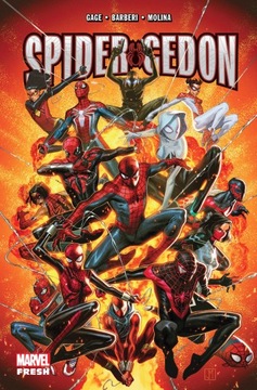 Человек-Паук СПИДЕРГЕДОН Marvel Fresh НОВАЯ фольга