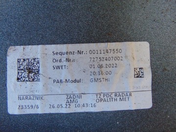 фото thumb №14, Бампер зад задній mercedes w463 g клас pod pdc