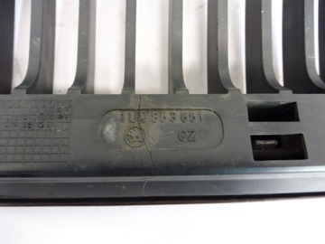 фото thumb №9, Решітка радіатора решітка радіатор - 9885 - хром skoda octavia i 96-00