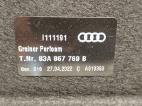 Audi q3 2 83a полка задняя багажника оригинал 2018- Недорого, фото thumb
