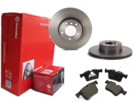 фото thumb №1, Тормозные диски тормозные колодки brembo bmw 1 f20 f21 312mm