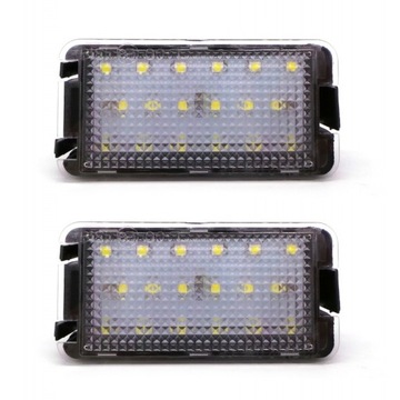 фото thumb №1, Seat cordoba лампочки номерного знака реєстраційний led x2