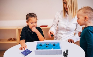 Классическая шахматная доска с магнитными шахматами, игра 2 в 1, развивающая игрушка