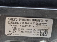 Volvo s60 v60 18- full led 32228866 фара передня перед ліва в Україні, фото thumb