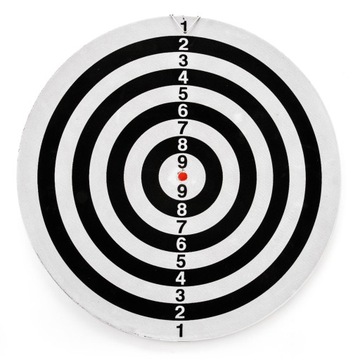 ДОСКА METEOR DART BOARD 17 дюймов, 6 дротиков, двусторонняя