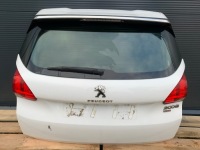 фото thumb №1, Peugeot 2008 i кришка багажника багажника комплектна білий