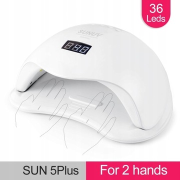 Светодиодная лампа Sun5 плюс сушилка для ногтей 48 Вт