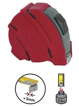 TAŚMA Z SILNYM MAGNESEM ERGO-MAGNET MEDID 3m/19mm