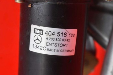 фото thumb №5, Механізм двигунчик двірник перед eu a2038200342 mercedes c-klasa w203