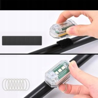 фото thumb №11, 4x лампа попереджувальна flara kogut stroboskop 8 колір led na акумулятор