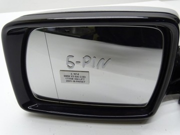 фото thumb №10, Дзеркало ліві передні bmw x3 e83 титан срібло металік 354 5 pin м-пакет