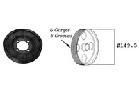 фото thumb №2, Sasic колесо пасове вала колінчастого opel astra h 1,7c