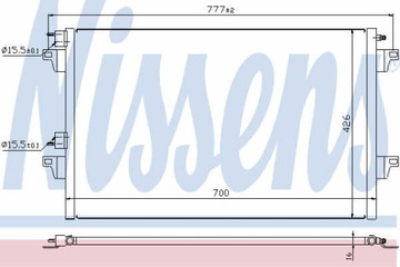 фото thumb №9, Конденсатор радиаторов кондиционера [nissens]