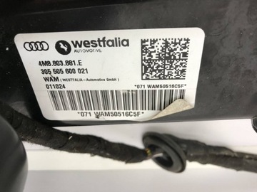 фото thumb №12, Hak буксировочный audi q8 жгут 4m8803881e