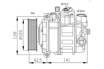 фото thumb №10, Компресор кондиціонера vw a8 quattro 02-