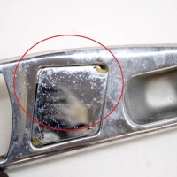 Рамка ручка передних левых дверь mercedes-benz sl r107 a1077660511 в Украине, фото thumb