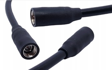 Kabel koncentryczny ZEWNĘTRZNY 5M Wtyk F-Wtyk F Triest 1,13Cu+ŻEL PE