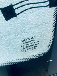 Стекло лобовое mercedes sl r230 2001-2004 антенна+ датчик+ обогреватель Доставка, фото thumb