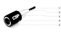 Накладки CSP для Yamaha FZS 600 1998-2003
