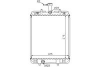 фото thumb №1, Радиаторов двигателя nissens 1330p5 164000q010 1330p4