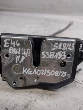 фото thumb №6, Замок дверь переднее правые bmw e46 sedan 7pin