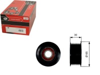 фото thumb №1, Gates t36439 ролик напрямна / напрямна, ремінь клиновий зубчастий