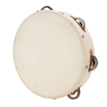 8in drewniany bęben ręczny przenośny instrument
