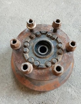 фото thumb №1, Ступиця колеса перед daf 45 lf колеса 17,5 6 шпильок