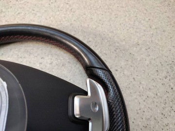 фото thumb №10, Кермо зрізана шкіра пелюстки мультифункція mercedes cla w117 c117