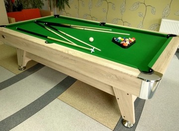 8-футовый бильярдный стол Radley Diamond Pool Sonoma Bright