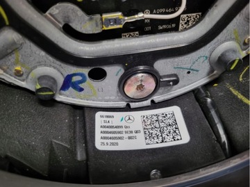 фото thumb №10, Mercedes gle w167 руль мультифункция лепестки кожа a0040054099