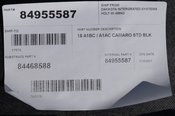 фото thumb №9, Стеля стеля chevrolet camaro vi 6 84955587